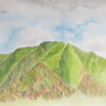 2020 "Wailuku" study watercolor